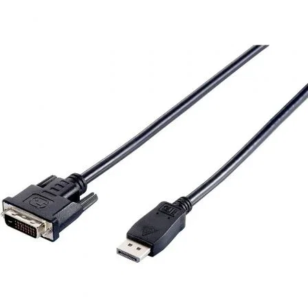 Equip 119336 Cable DisplayPort a DVI-D Macho 2m Negro Equip 119336 Cable DisplayPort a DVI-D Macho 2m Negro